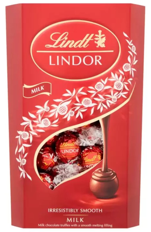 Lindt Lindor Milk Chocolate Truffles, 600g
